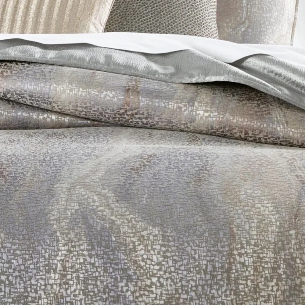 Macy HOTEL COLLECTION TERRA COMFORTER + 2 STANDARD SHAMS 3 PIECE SET